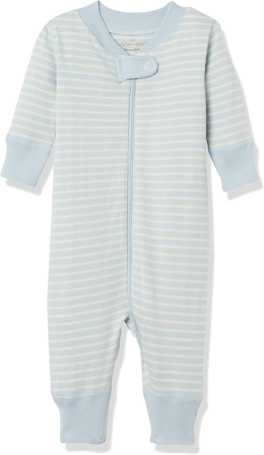 Moon and Back by Hanna Andersson Girls' One Piece Footless Pajamas Apparel & Accessories > Clothing > Sleepwear & Loungewear > Pajamas Kylie Max   