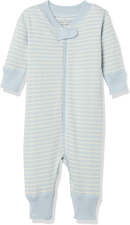 Moon and Back by Hanna Andersson Girls' One Piece Footless Pajamas Apparel & Accessories > Clothing > Sleepwear & Loungewear > Pajamas Kylie Max   