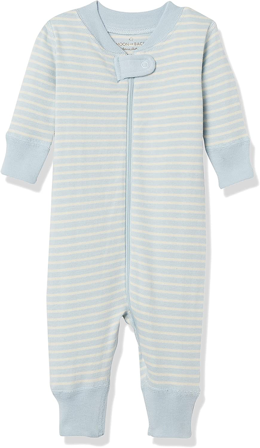 Moon and Back by Hanna Andersson Girls' One Piece Footless Pajamas Apparel & Accessories > Clothing > Sleepwear & Loungewear > Pajamas Kylie Max   