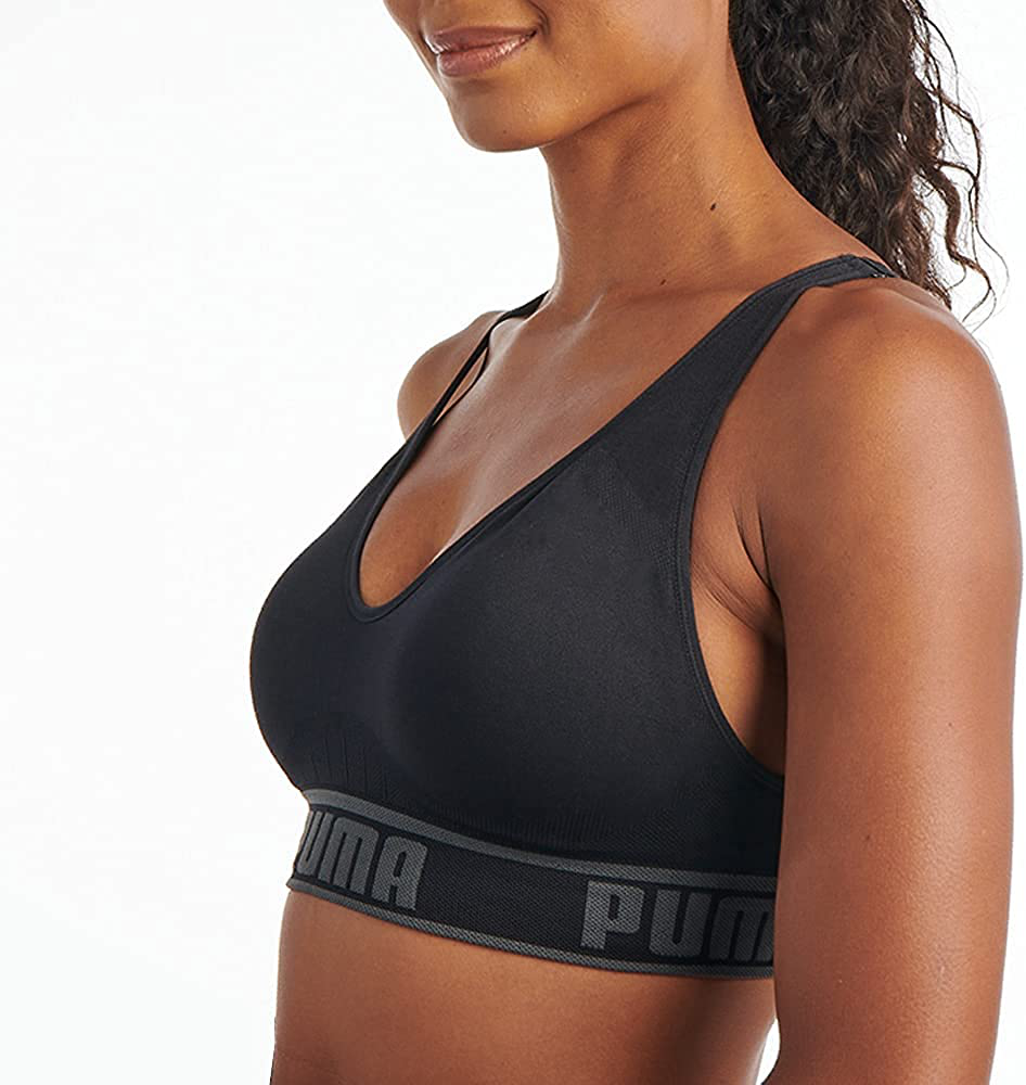 PUMA Women'S Seamless Sports Bra Apparel & Accessories > Clothing > Underwear & Socks > Bras Kylie Max   
