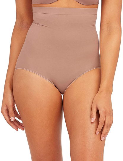 Spanx Higher Power Panties Apparel & Accessories > Clothing > Underwear & Socks > Shapewear SPANX Cafe Au Lait 2X 