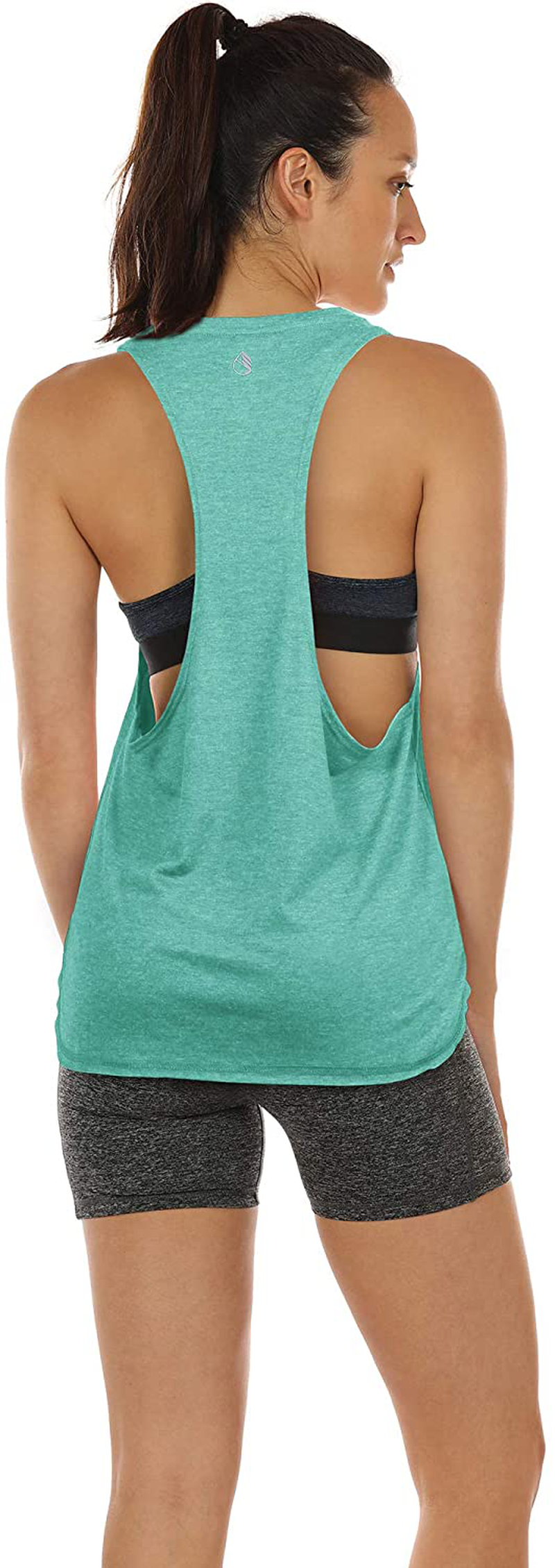 Icyzone Workout Tank Tops for Women - Running Muscle Tank Sport Exercise Gym Yoga Tops Athletic Shirts(Pack of 3) Apparel & Accessories > Clothing > Activewear Kylie Max   