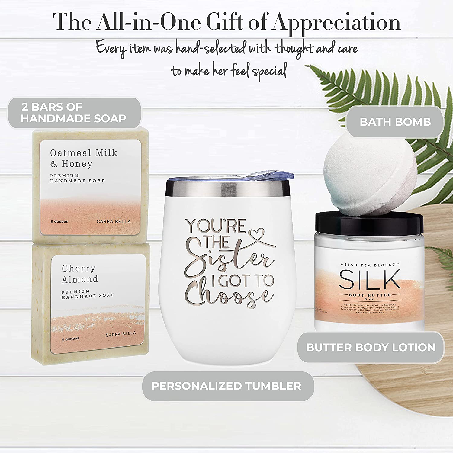 Best Friend Birthday Gifts for Women - Friend Gifts for Women - Fun Bff Gifts for Her Unique Spa Box - Cute Bday Basket for Female Bestie - Long Distance Friendship Gifts for Woman Bestfriend Birthday Arts & Entertainment > Party & Celebration > Gift Giving Sodilly   