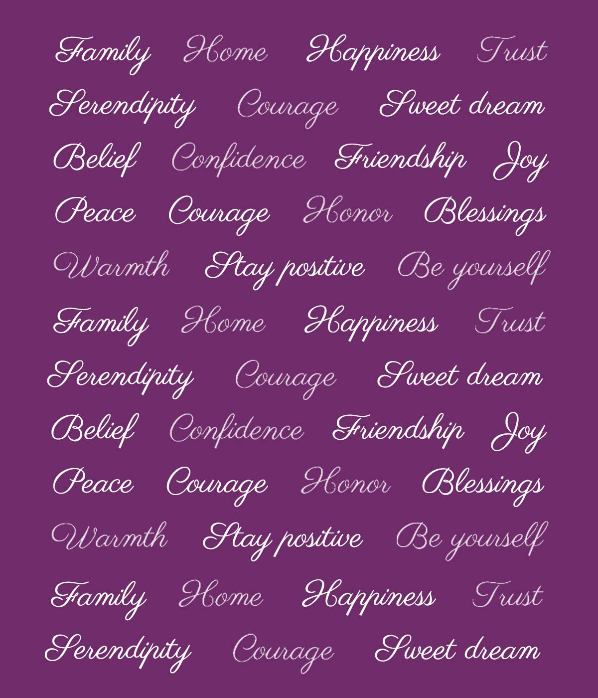 RHF Sherpa Blanket w/Words of Warm Hug, Family, Friendship, Positive Energy Healing Thoughts, Super Soft, Birthday Gifts for Women Men, Gift for Women, Womens Gifts, Mom Birthday Gifts(Throw, Violet) Arts & Entertainment > Party & Celebration > Gift Giving Rose Home Fashion   