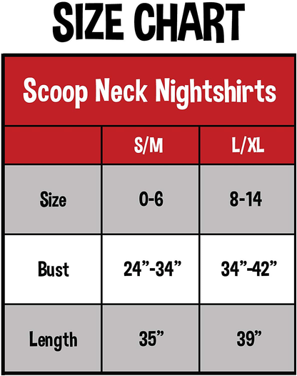 Lazy One Scoop-Neck Sleep Shirt, Nightshirts for Women, Animal-Themed Designs Apparel & Accessories > Clothing > Sleepwear & Loungewear > Nightgowns Kylie Max   