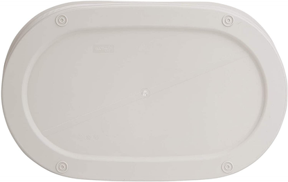 Mind Reader HHAMP40-IVO, Laundry, Storage, Bathroom, Bedroom, Home, Ivory 40 Liter Clothes Basket Apparel & Accessories > Clothing > Underwear & Socks > Underwear Mind Reader   