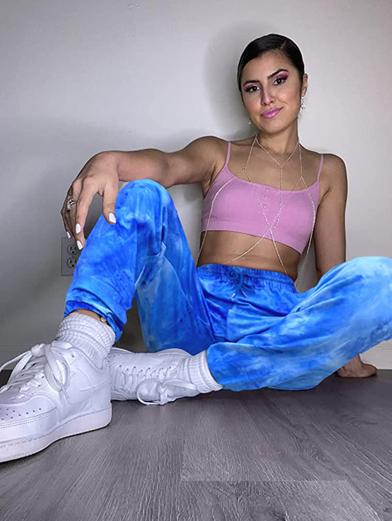 GOKATOSAU Women'S Sexy Lounge Stretch Casual Jogger Drawstring Sweatpants with Pockets Apparel & Accessories > Clothing > Activewear Kylie Max   