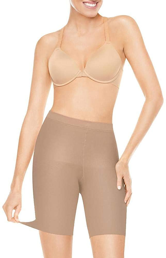 ASSETS Red Hot Label by SPANX Firm Control Mid-Thigh Shaper Shorts Hoisery Underwear Apparel & Accessories > Clothing > Underwear & Socks > Shapewear SPANX Barest Bare 2 
