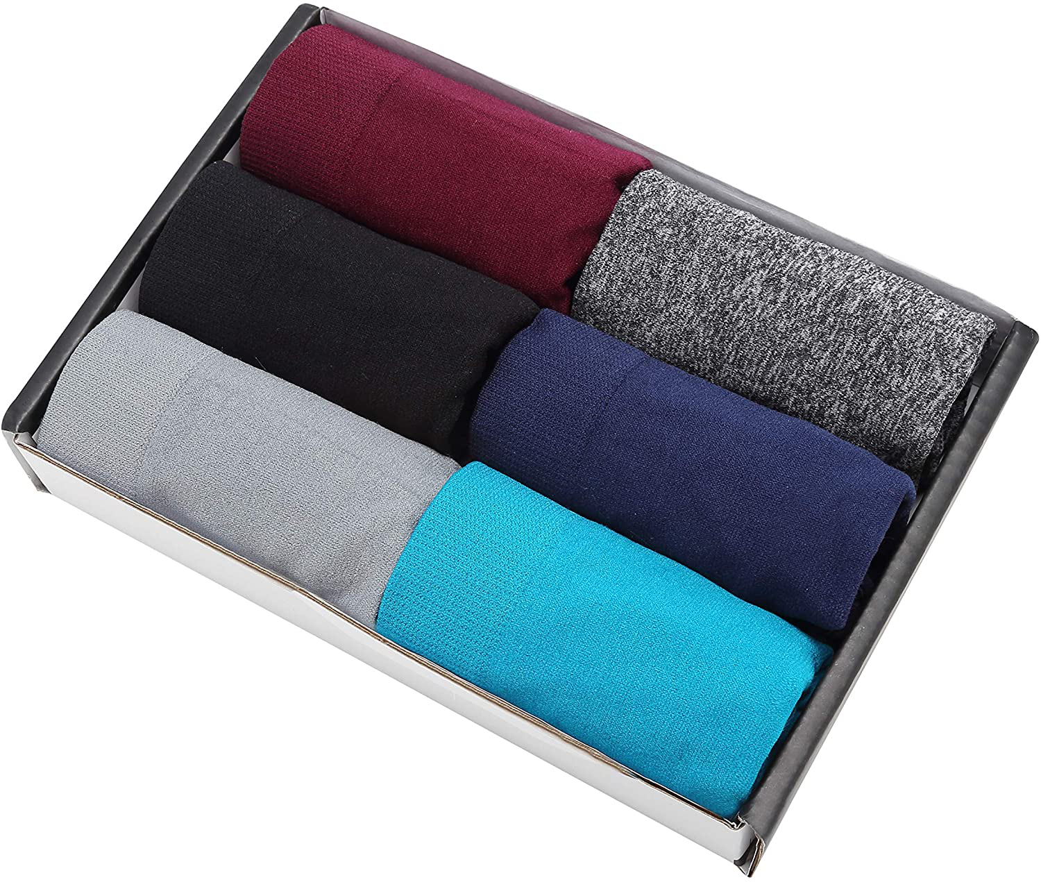 Imakokoni Seamless Thongs for Women No Show 6 Pack Women's Nylon Spandex Thong Underwear Apparel & Accessories > Clothing > Underwear & Socks > Underwear imakokoni   