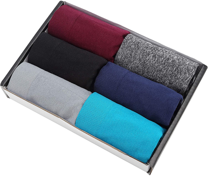Imakokoni Seamless Thongs for Women No Show 6 Pack Women's Nylon Spandex Thong Underwear Apparel & Accessories > Clothing > Underwear & Socks > Underwear imakokoni   