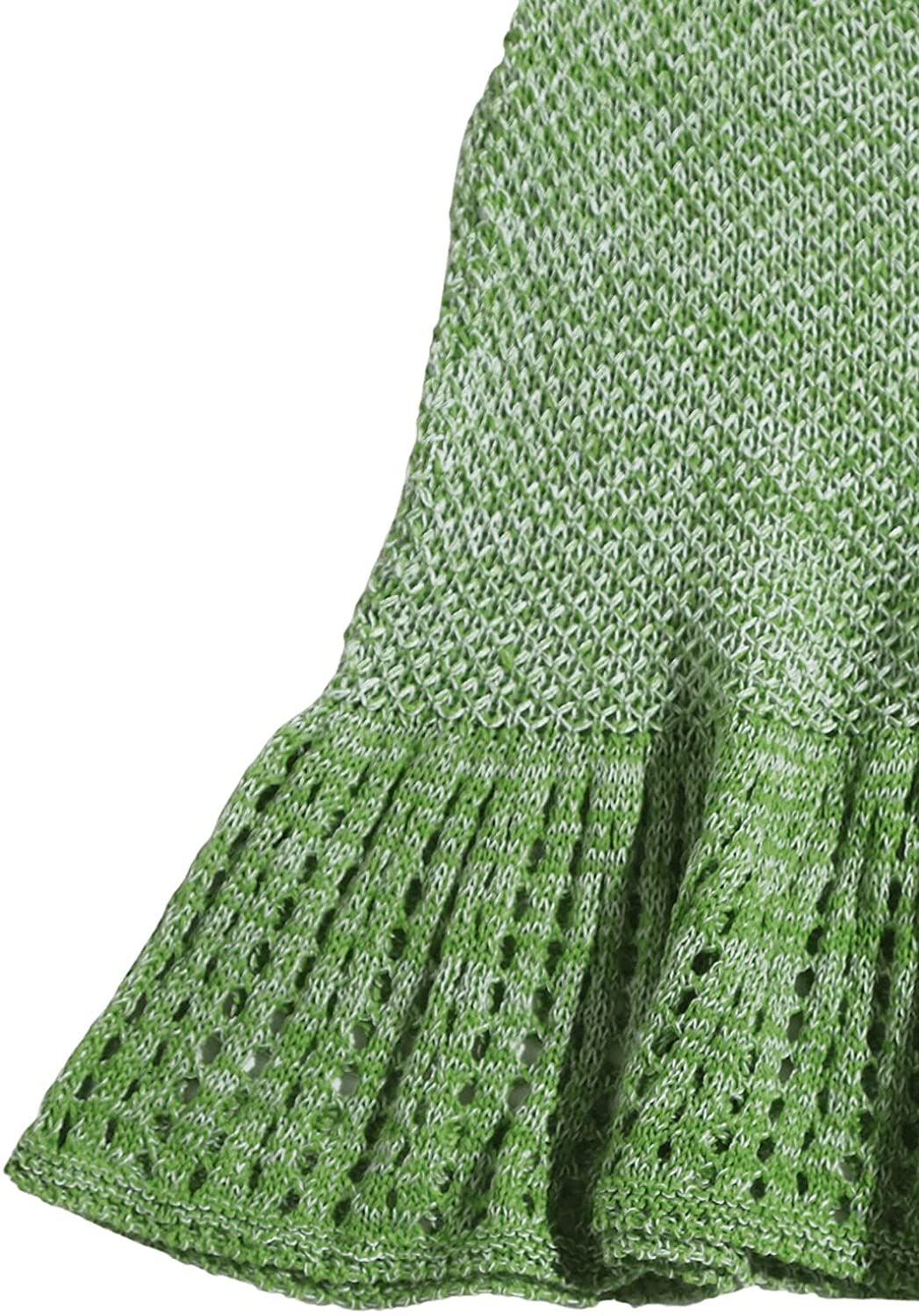 SOLY HUX Women'S Halter Top and Ruffle Hem Skirt Set 2 Piece Swimsuit Bikini Cover Up Apparel & Accessories > Clothing > Swimwear Kylie Max   