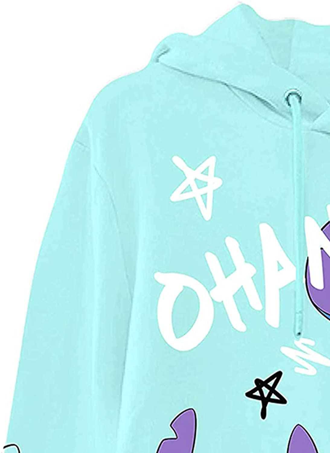 Ladies Lilo and Stitch Sweatshirt - Ladies Classic Lilo and Stitch Tie Dye Long Sleeve Skimmer Apparel & Accessories > Clothing > Activewear Kylie Max   