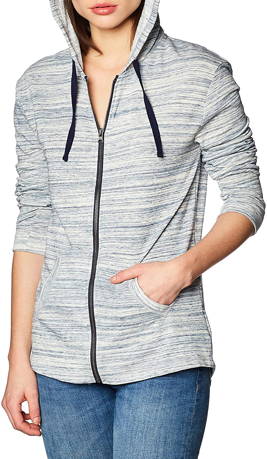 Hanes Women'S Slub Jersey Hoodie Apparel & Accessories > Clothing > Activewear Kylie Max   