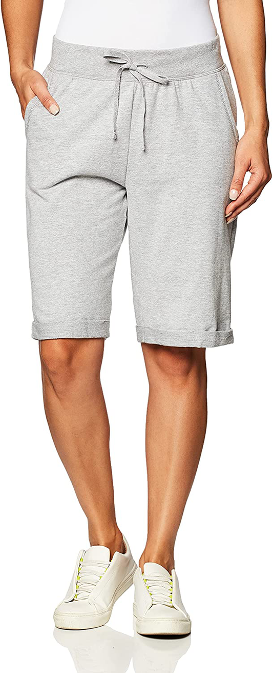 Hanes Women'S French Terry Bermuda Short Apparel & Accessories > Clothing > Shorts Kylie Max   