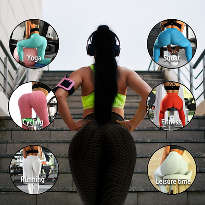 ViCherub Leggings for Women Scrunch Butt Lifting TIK Tok Yoga Pants Peach Lift High Waisted, Workout Tummy Control Tights Apparel & Accessories > Clothing > Activewear ViCherub   