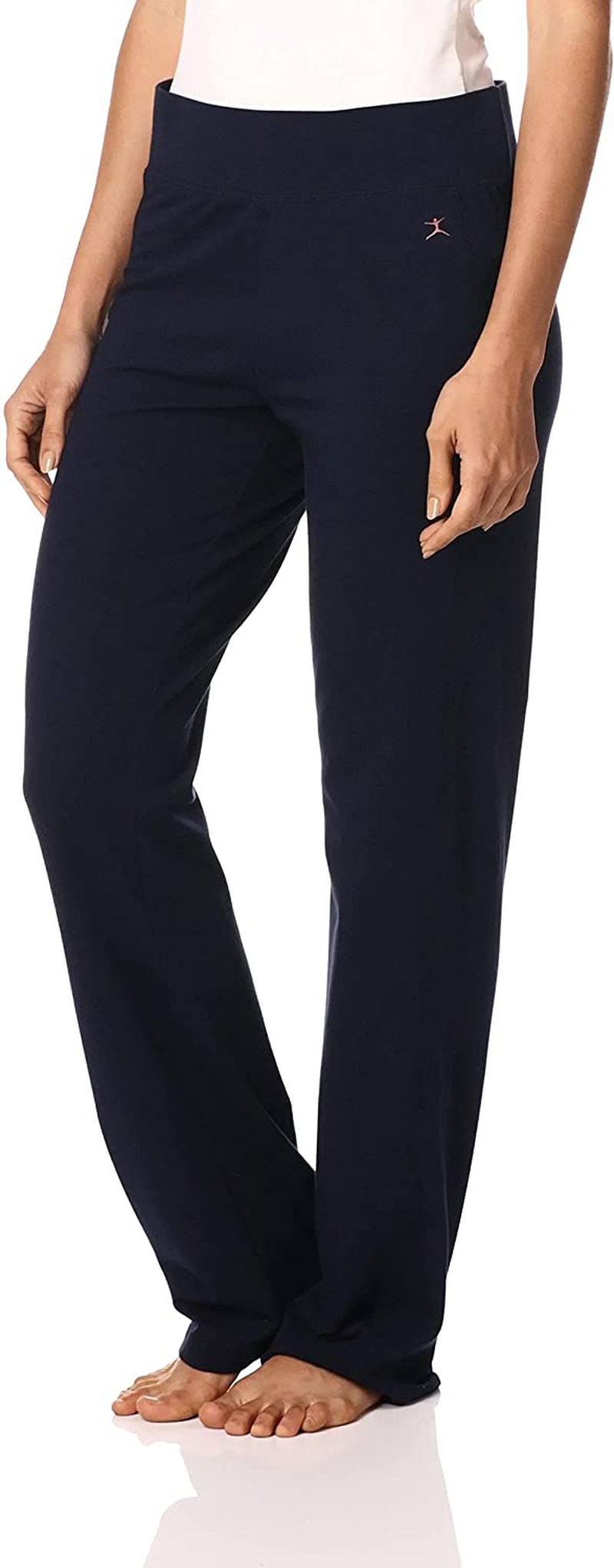 Danskin Women's Sleek-Fit Yoga Pant Apparel & Accessories > Clothing > Activewear Danskin Midnight Navy X-Small 