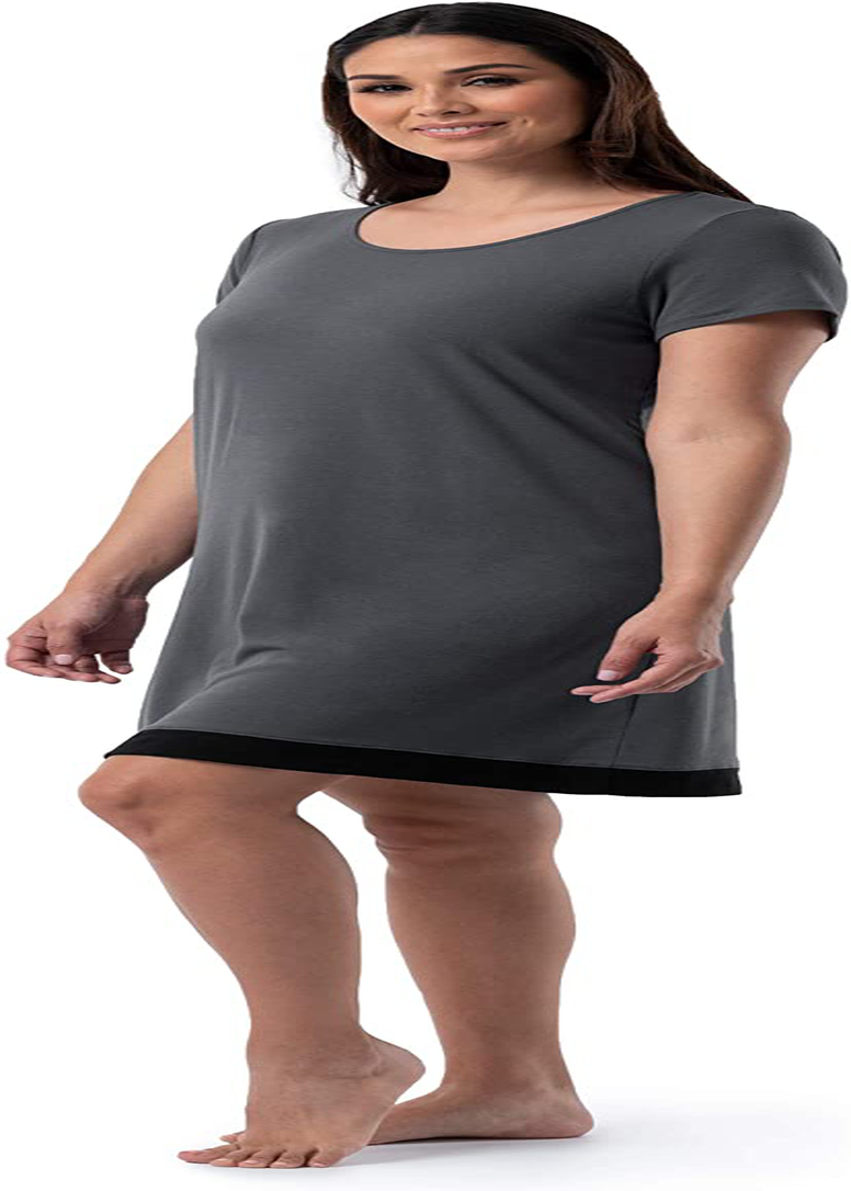 Fruit of the Loom Women'S Super Soft and Breathable Sleep Shirt Apparel & Accessories > Clothing > Sleepwear & Loungewear > Nightgowns Kylie Max   