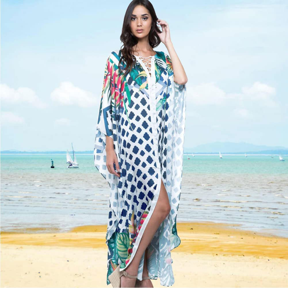Swimsuit Cover Ups for Women plus Size Beachwear Bathing Suit Cover up Light Apparel & Accessories > Clothing > Swimwear Kylie Max   