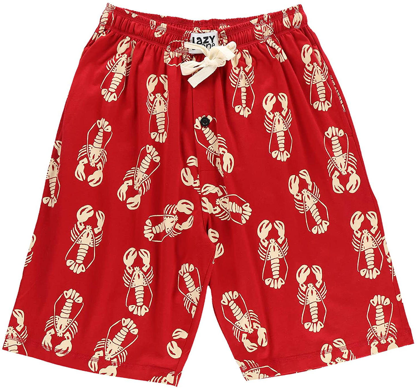 Lazy One Pajama Shorts for Men, Men'S Separate Bottoms, Cotton Loungewear Apparel & Accessories > Clothing > Sleepwear & Loungewear > Pajamas Kylie Max   