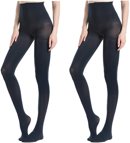 MANZI Run Resistant Control Top Panty Hose Opaque Tights Apparel & Accessories > Clothing > Underwear & Socks > Shapewear MANZI   