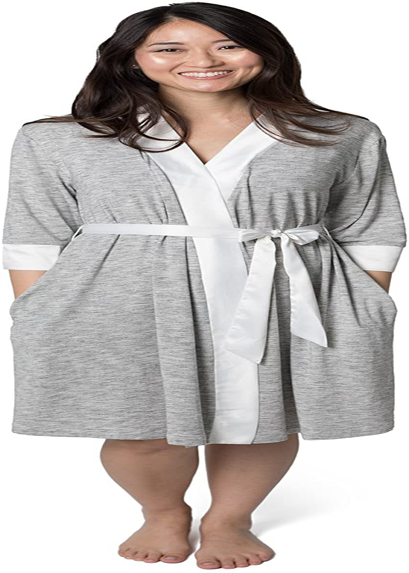 Kindred Bravely Emmaline Maternity & Nursing Robe Hospital Bag/Delivery Essential Apparel & Accessories > Clothing > Sleepwear & Loungewear > Robes Kylie Max   