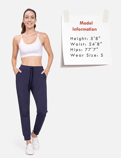 BALEAF Women'S Sweatpants Joggers Cotton Yoga Lounge Sweat Pants Casual Running Tapered Pants with Pockets Apparel & Accessories > Clothing > Activewear Kylie Max   