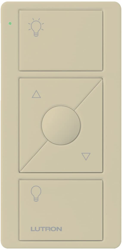 Lutron 3-Button with Raise/Lower Pico Remote for Caseta Wireless Smart Lighting Dimmer Switch, PJ2-3BRL-WH-L01R, White Arts & Entertainment > Party & Celebration > Gift Giving Lutron Ivory  