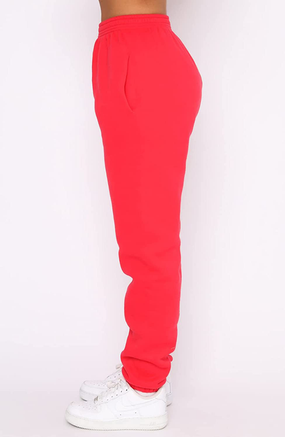 URBEARTH Womens Casual Comfy Sweatpants High Waisted Drawstring Sweat Pants Winter Cinch Bottom Joggers with Pocket Apparel & Accessories > Clothing > Activewear Kylie Max   