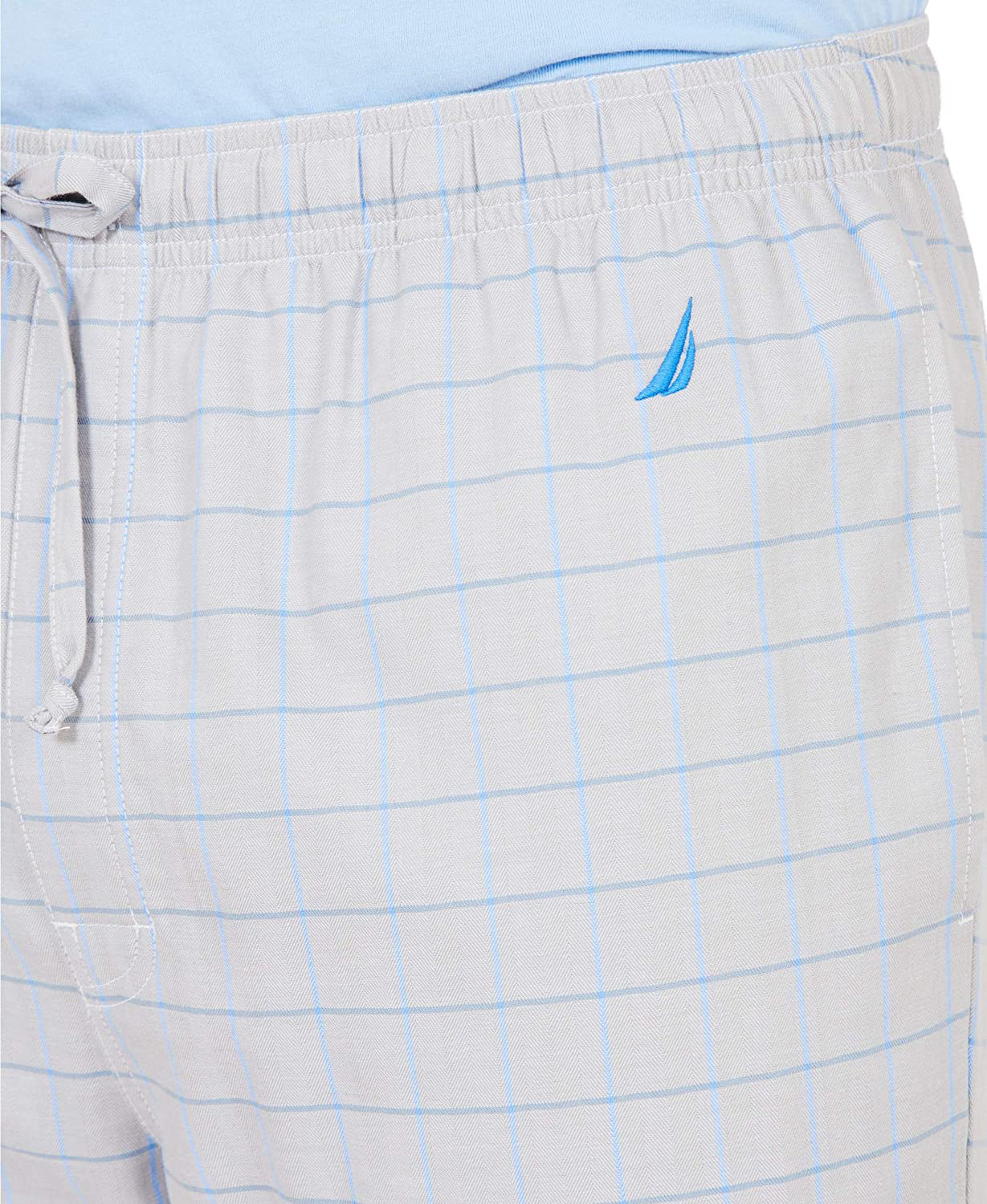 Nautica Men'S Soft Woven 100% Cotton Elastic Waistband Sleep Pajama Pant Apparel & Accessories > Clothing > Sleepwear & Loungewear > Pajamas Kylie Max   