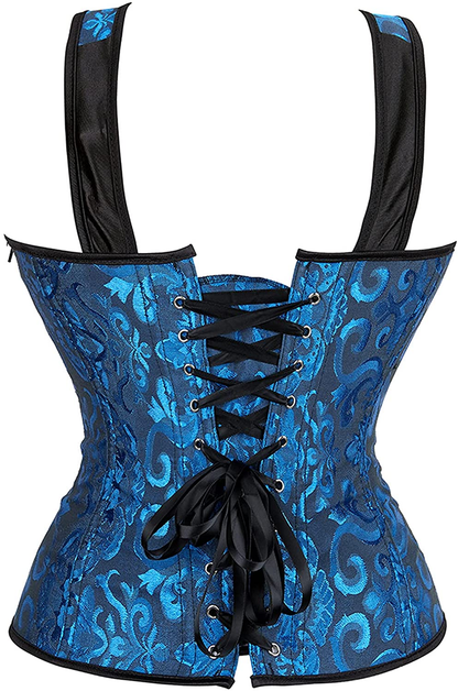 Women Sexy Strap Lace up Corsets and Bustiers Top Overbust Shaper Apparel & Accessories > Clothing > Underwear & Socks > Lingerie Zhitunemi   