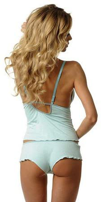 Velvet Kitten by Lingerie Diva Deep Desires Sexy Cami and Boyshort Panty Lingerie Set 3210 Apparel & Accessories > Clothing > Sleepwear & Loungewear Kylie Max   