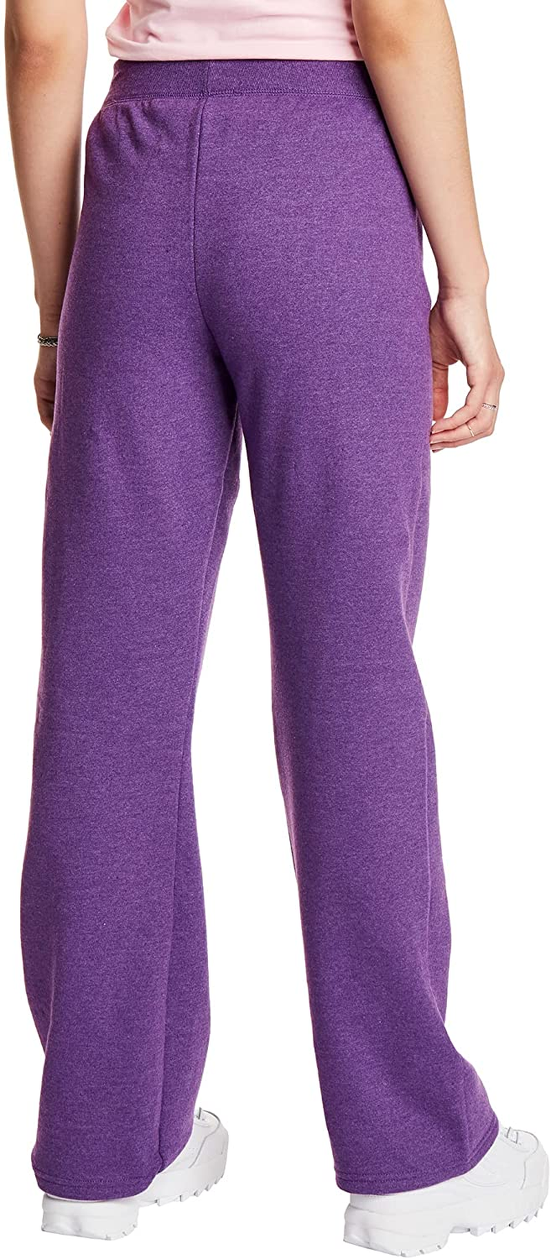 Hanes Women'S Ecosmart Open Bottom Leg Sweatpants Apparel & Accessories > Clothing > Underwear & Socks > Lingerie Hanes Women's Activewear   
