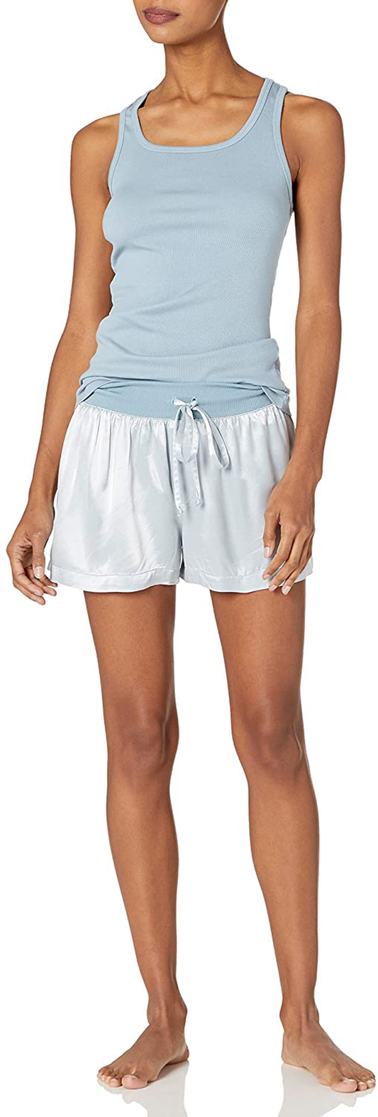 PJ Harlow Women'S Charlie/Mikel, Morning Blue, Small Apparel & Accessories > Clothing > Sleepwear & Loungewear Kylie Max   