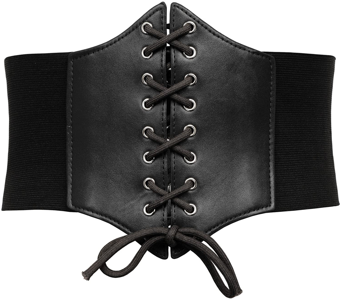 GRACE KARIN Lace-Up Cinch Belt Tied Corset Elastic Waist Belt Apparel & Accessories > Clothing Accessories > Belts GRACE KARIN   