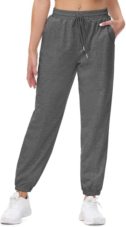 LUYAA Women'S Relaxed Fit Soft Jogger Sweatpant with Pockets for Running Yoga Workout Golf Casual Pajama Pants Apparel & Accessories > Clothing > Activewear Kylie Max   
