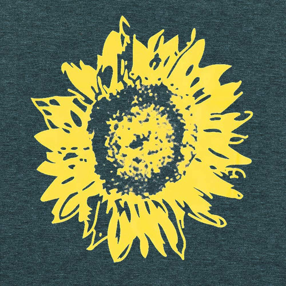 JINTING Summer Sunflower Graphic Tank Tops for Women Graphic Tank Tops Sleeveless Graphic Tee Shirts Letter Print Tank Top Apparel & Accessories > Clothing > Activewear Kylie Max   