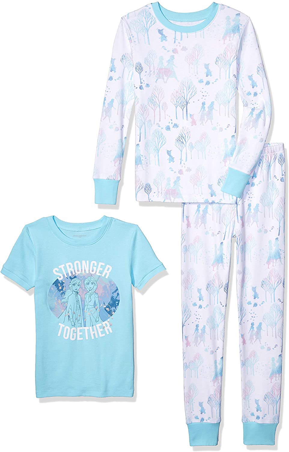 Spotted Zebra Kids' Disney Star Wars Marvel Snug-Fit Cotton Pajamas Sleepwear Sets Apparel & Accessories > Clothing > Sleepwear & Loungewear > Pajamas Kylie Max   