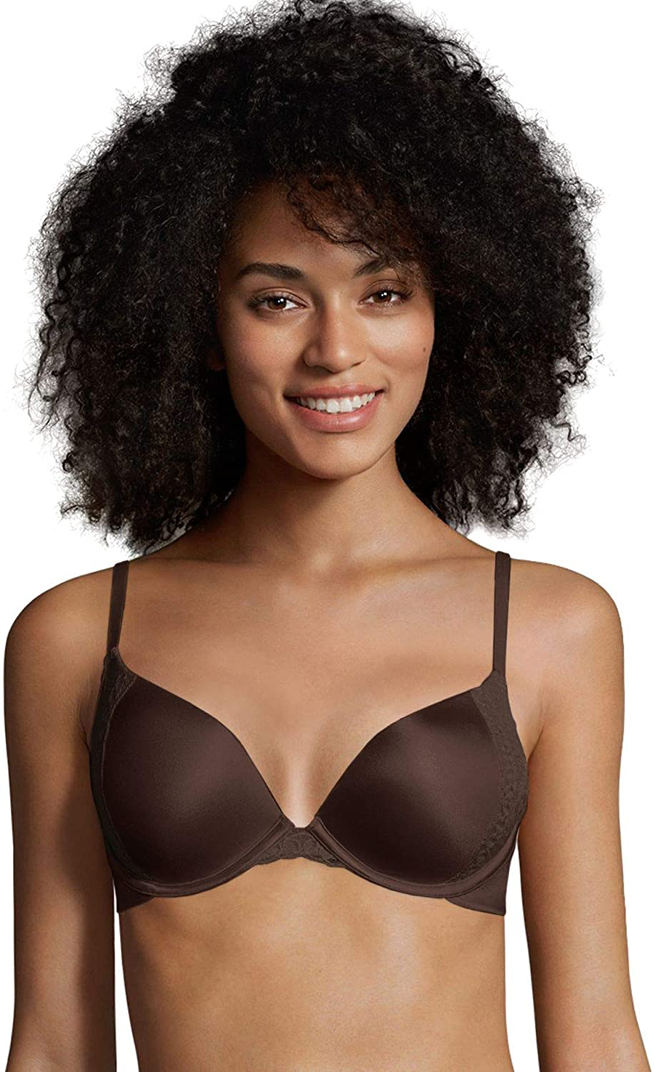 Maidenform Women's Natural Boost Demi Bra 09428 Apparel & Accessories > Clothing > Underwear & Socks > Bras Maidenform Warm Cocoa Brown 36B 