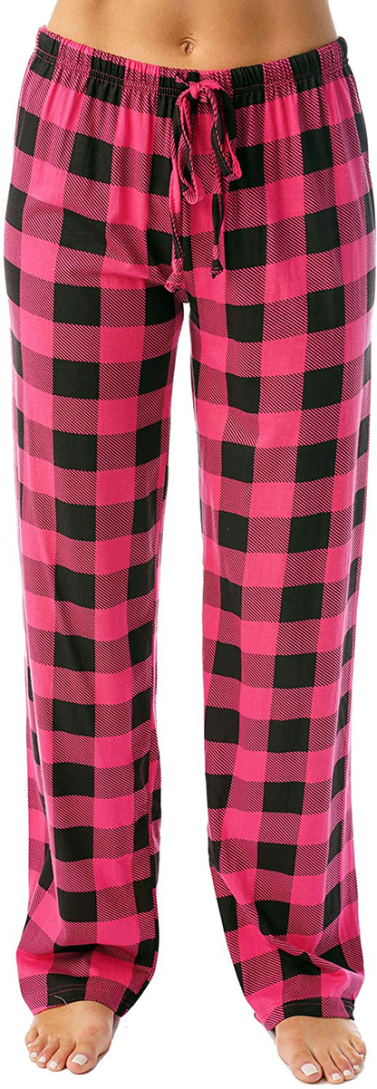 Just Love Women Buffalo Plaid Pajama Pants Sleepwear Apparel & Accessories > Clothing > Sleepwear & Loungewear > Pajamas Kylie Max   