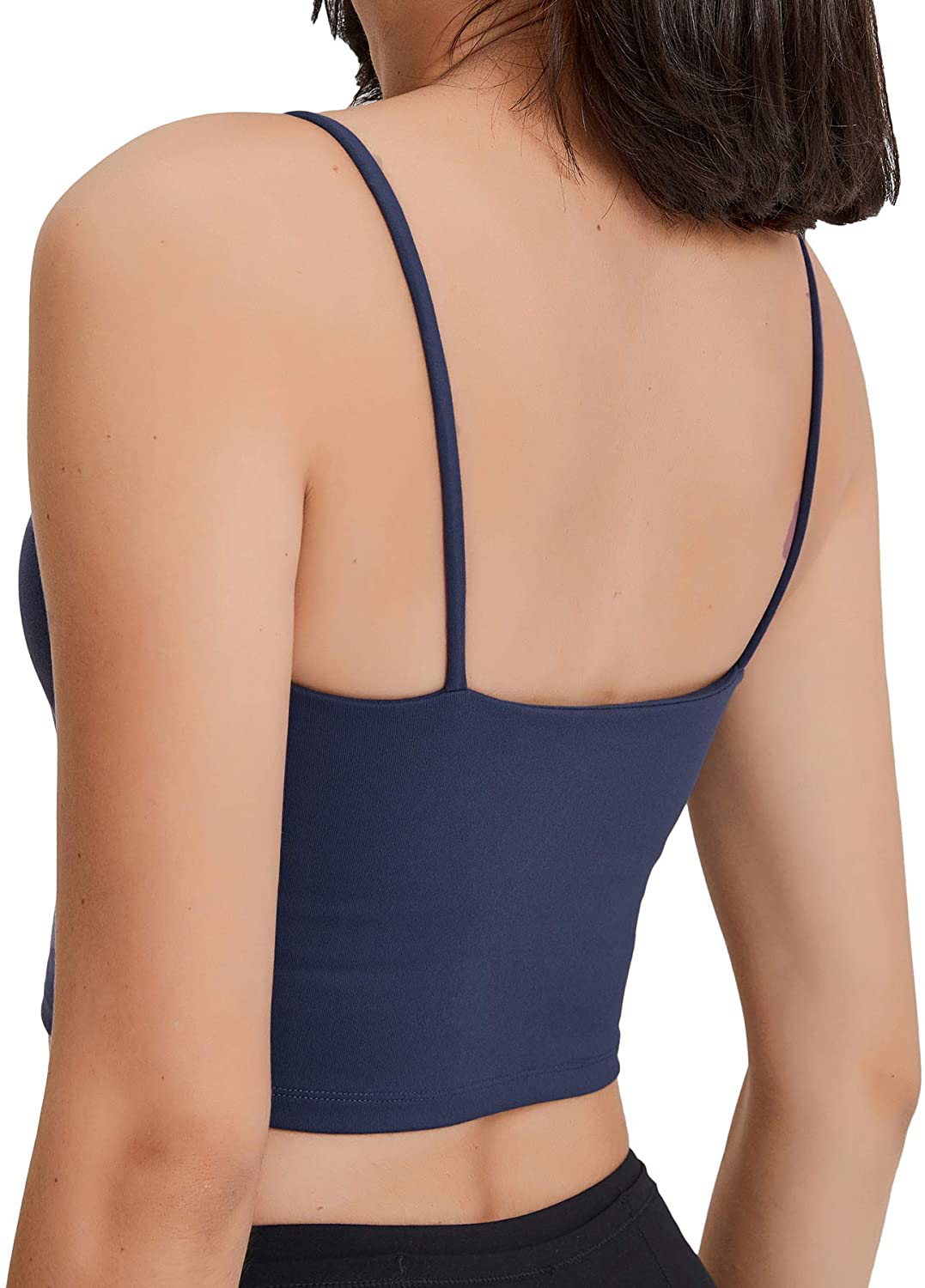 Lemedy Women Padded Sports Bra Fitness Workout Running Shirts Yoga Tank Top Apparel & Accessories > Clothing > Underwear & Socks > Bras Kylie Max   