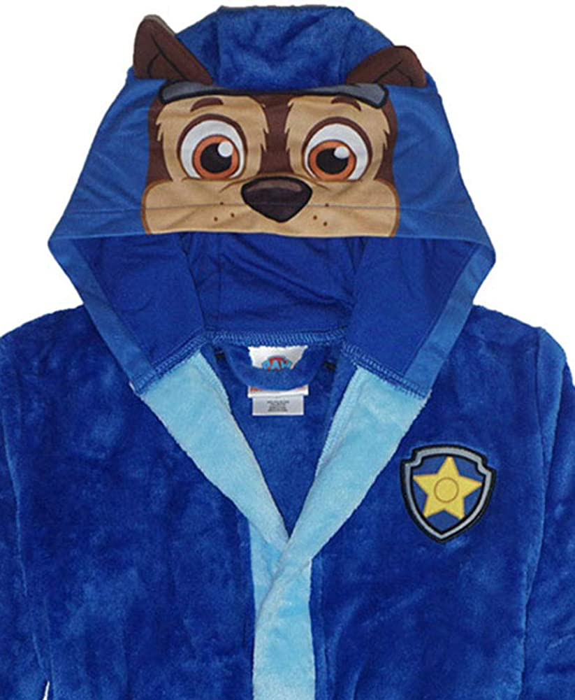 Paw Patrol Nickelodeon Boys' Toddler 3D Plush Robe Apparel & Accessories > Clothing > Sleepwear & Loungewear > Robes Kylie Max   
