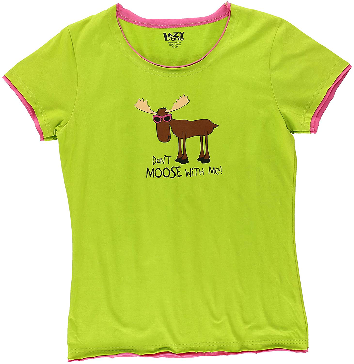 Lazy One Fitted Pajamas for Women, Cute Animal Pajama Top and Pants Separates Apparel & Accessories > Clothing > Sleepwear & Loungewear > Pajamas Kylie Max   
