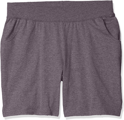 Just My Size Women'S plus Cotton Jersey Pull-On Shorts Apparel & Accessories > Clothing > Shorts Kylie Max   