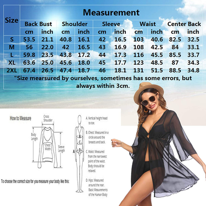 Ekouaer Cover up Women Bathing Suit Coverups Short Swim Cardigan Chiffon Pool Kimino Sheer Bikini Beachdress Apparel & Accessories > Clothing > Swimwear Kylie Max   