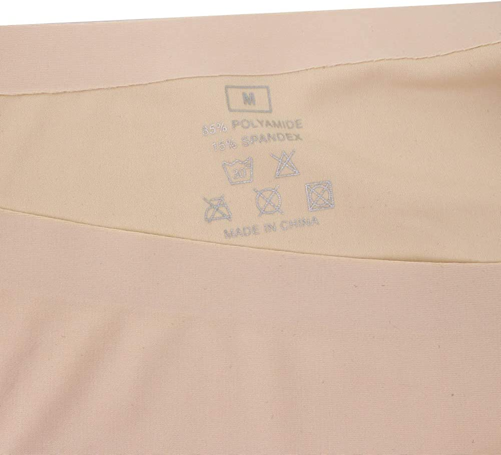 Vresqi Underwear Women Hipster Seamless Invisible Bikini Half Back Coverage Panties 5 Pack Apparel & Accessories > Clothing > Underwear & Socks > Underwear Vresqi   