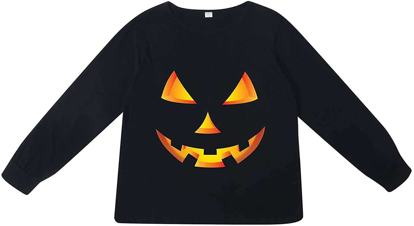 Generic family Fashion Casual Long Sleeve Halloween Lady Pajamas Set Long Sleeve Tops and Pants PJ Sets Family Pajamas Apparel & Accessories > Clothing > Sleepwear & Loungewear > Pajamas Generic   