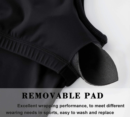 Dragon Fit Sports Bra for Women Longline Padded Bra Yoga Crop Tank Tops Fitness Workout Running Top Apparel & Accessories > Clothing > Underwear & Socks > Bras Kylie Max   