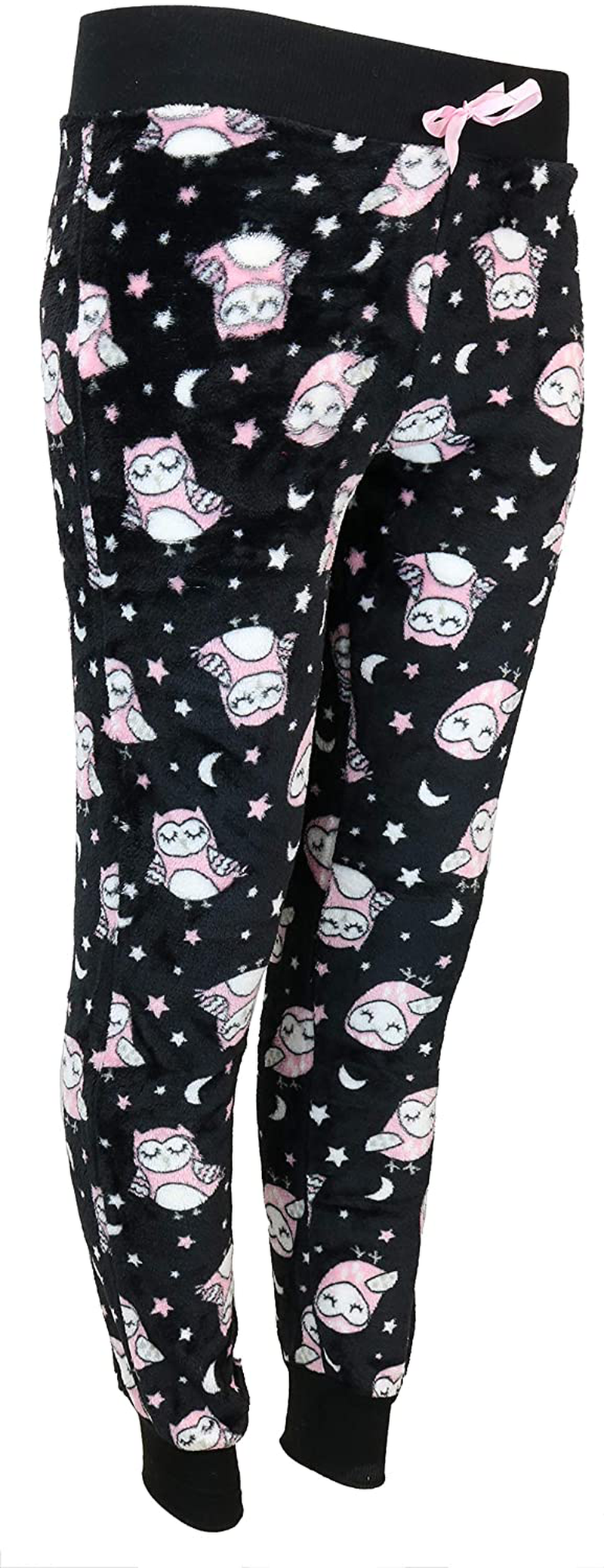 Em & Alfie Women'S plus Size Super Fuzzy Plush Jogger Pajama Pants Apparel & Accessories > Clothing > Sleepwear & Loungewear > Pajamas Kylie Max   