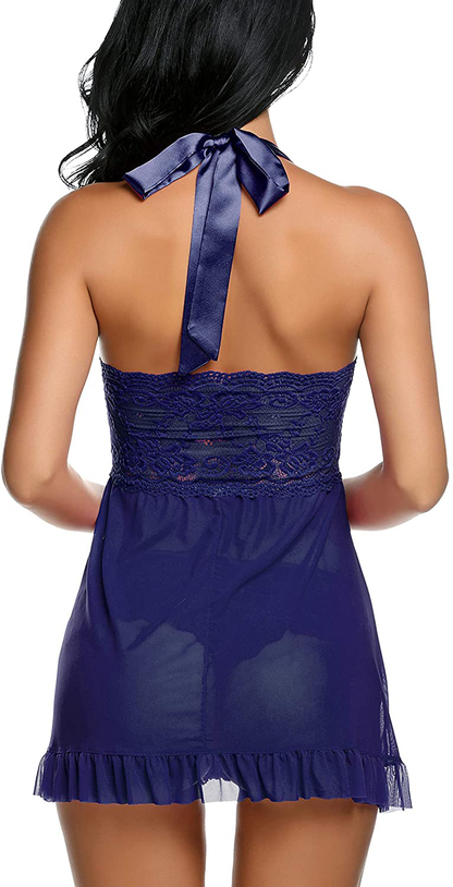 Avidlove Lingerie for Women Lace Babydoll Dress Bridal Langerie Maternity Negligee plus Size Lingerie S-5XL Apparel & Accessories > Clothing > Underwear & Socks > Lingerie Kylie Max   
