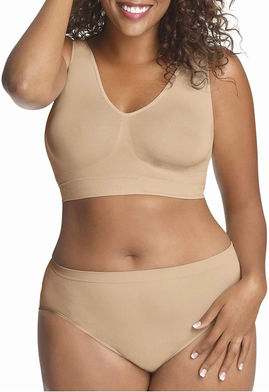 Just My Size Women'S Pure Comfort plus Size Bra MJ1263 Apparel & Accessories > Clothing > Underwear & Socks > Bras Kylie Max   